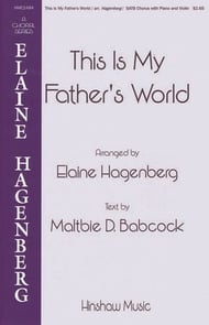 This Is My Father's World SATB choral sheet music cover Thumbnail